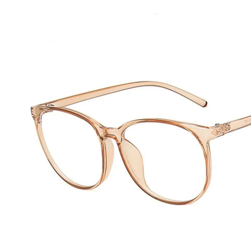 New Large Frame Anti Blue Light Eyeglass Frame Reading Glasses Fresh And Simple Style