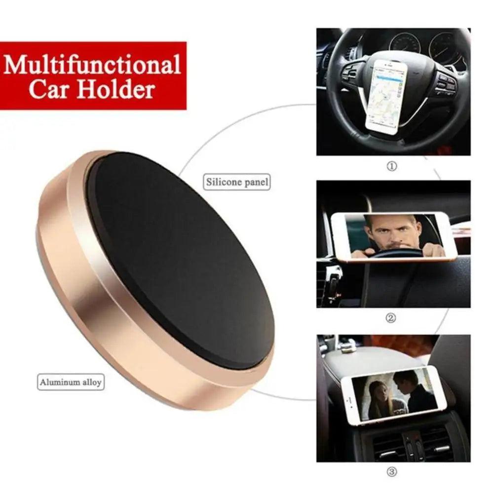 Thin Metal Plate Disk For Magnetic Car Phone Holder Iron Sheet Sticker Disk For Magnet Tablet Desk Phone Car Stand Mount Round