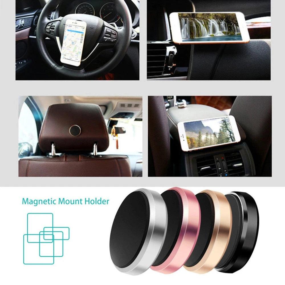 Thin Metal Plate Disk For Magnetic Car Phone Holder Iron Sheet Sticker Disk For Magnet Tablet Desk Phone Car Stand Mount Round